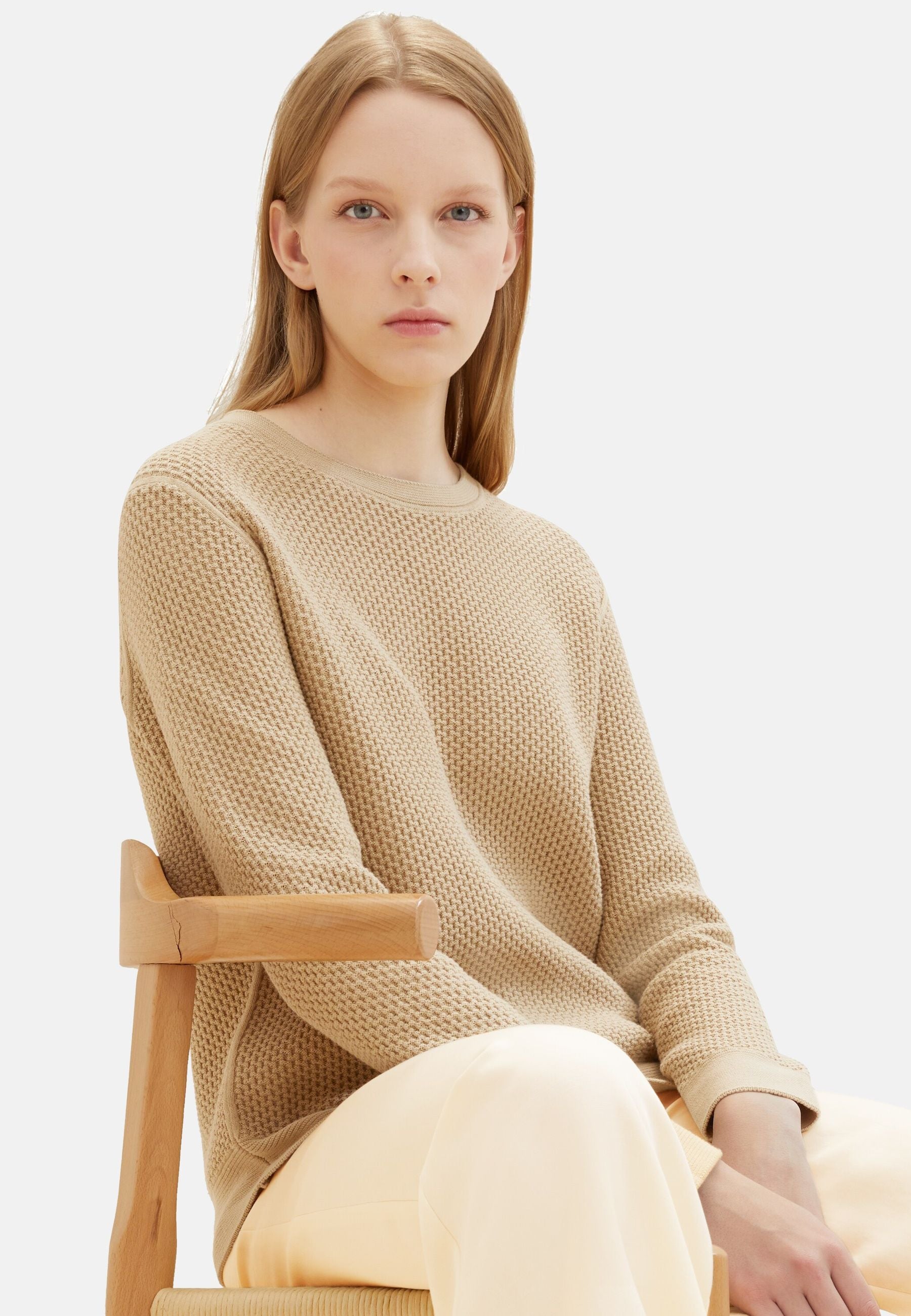 Tom Tailor Strickpullover R-Neck