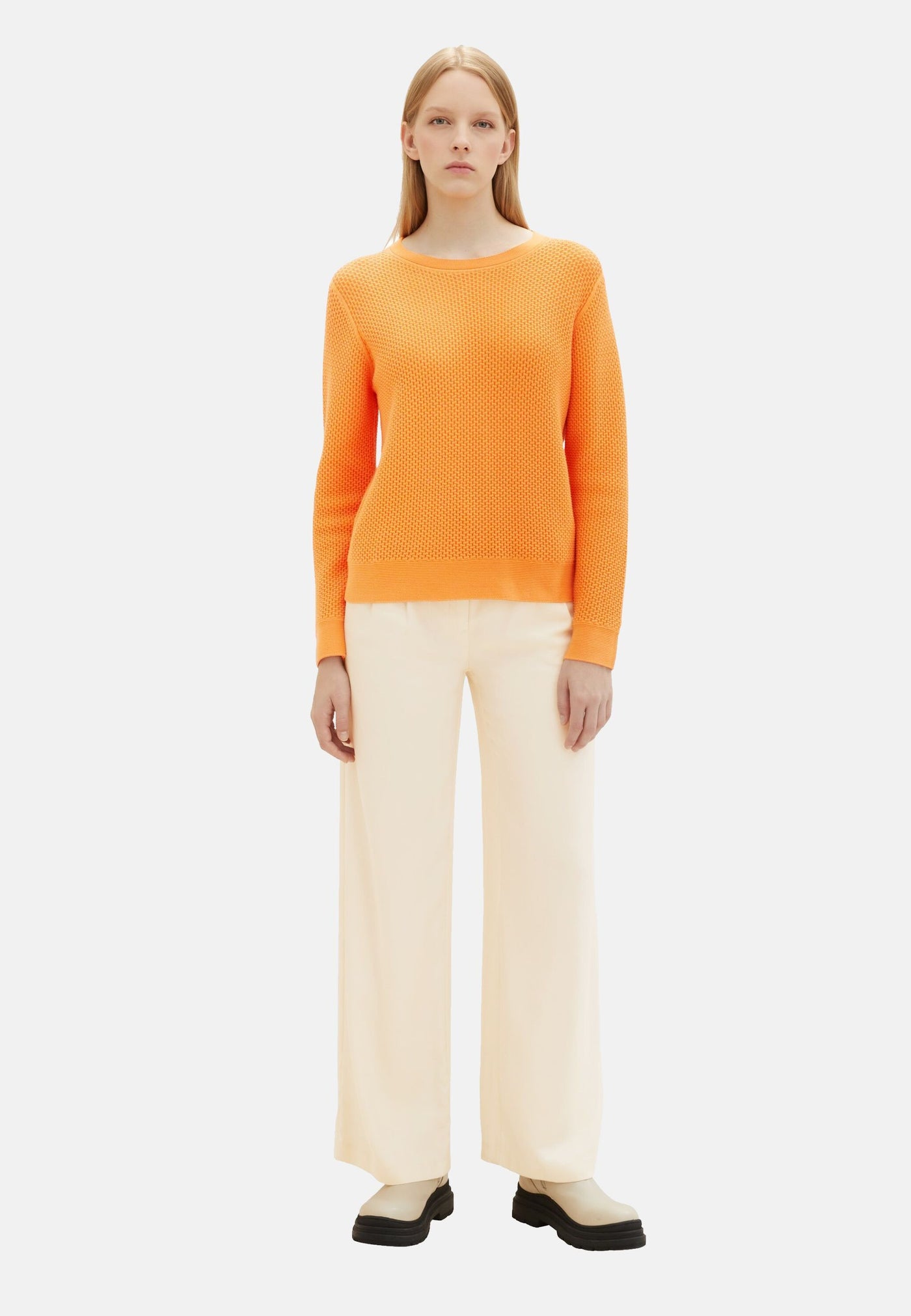 Tom Tailor Strickpullover R-Neck