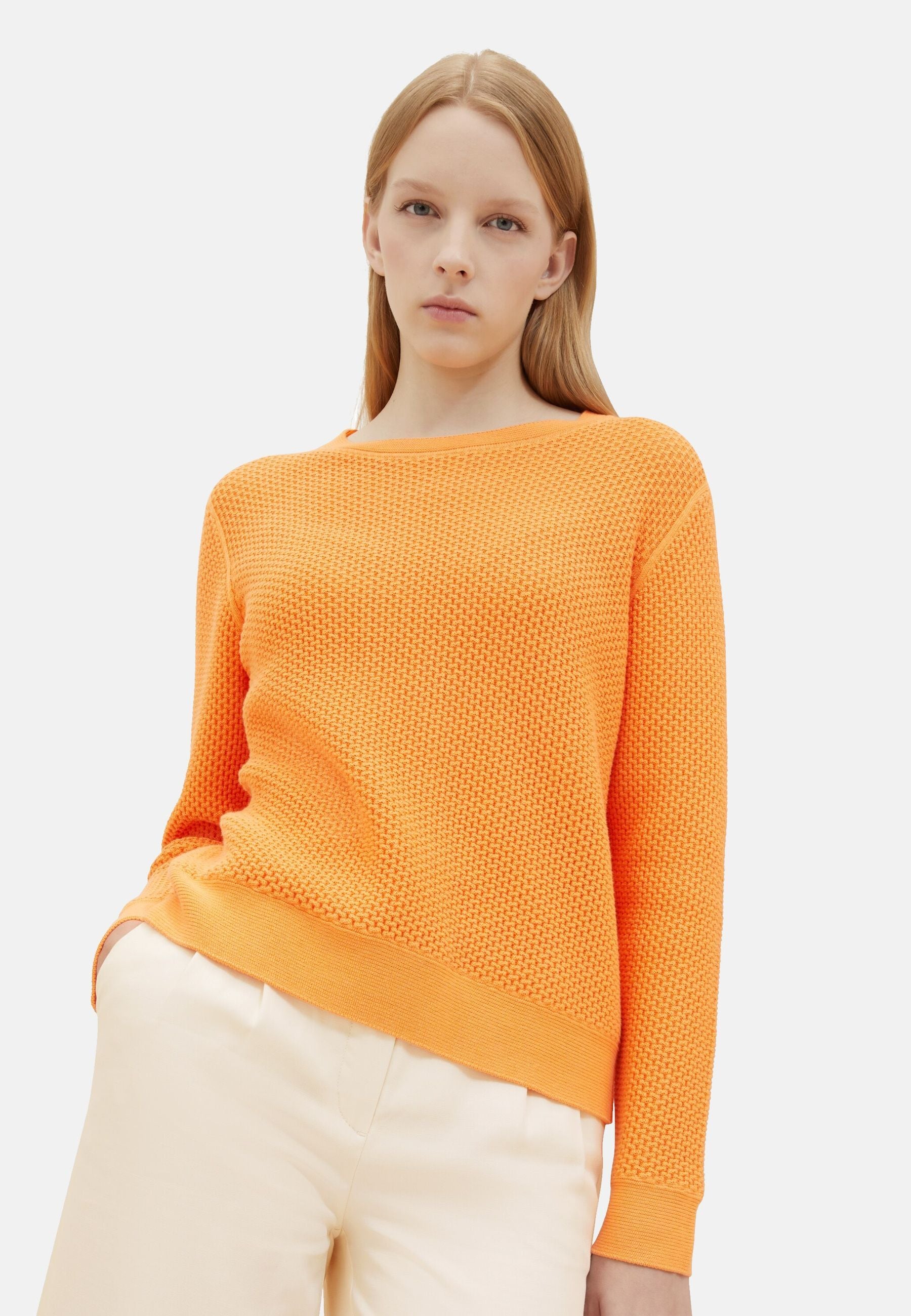 Tom Tailor Strickpullover R-Neck