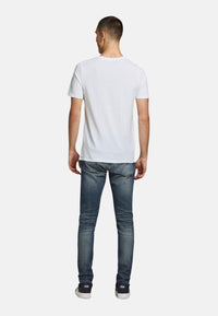 Jack & Jones T-Shirts CORP LOGO TEE CREW NECK mit Print