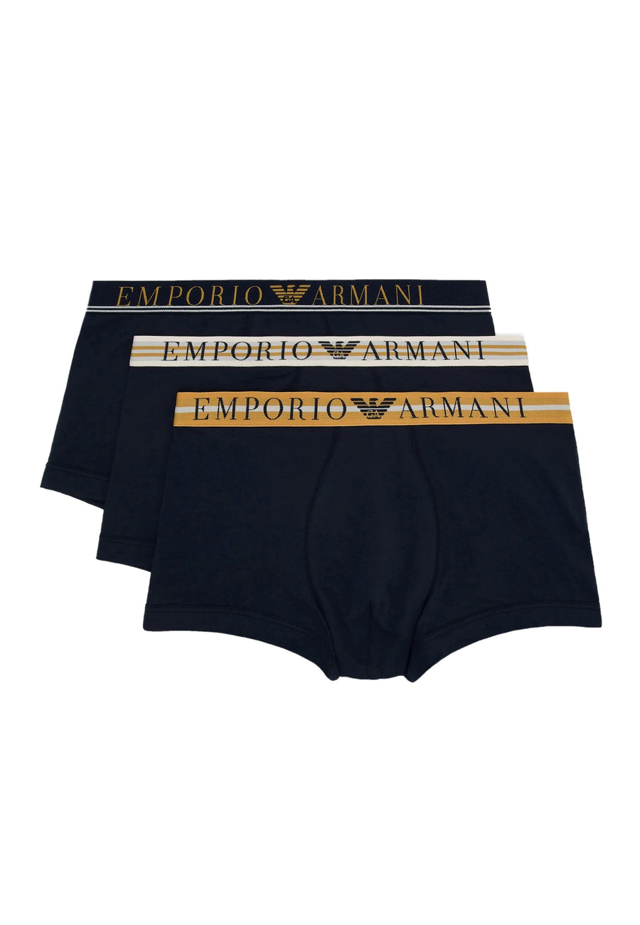 Emporio Armani 3 Pack Shorts Knit