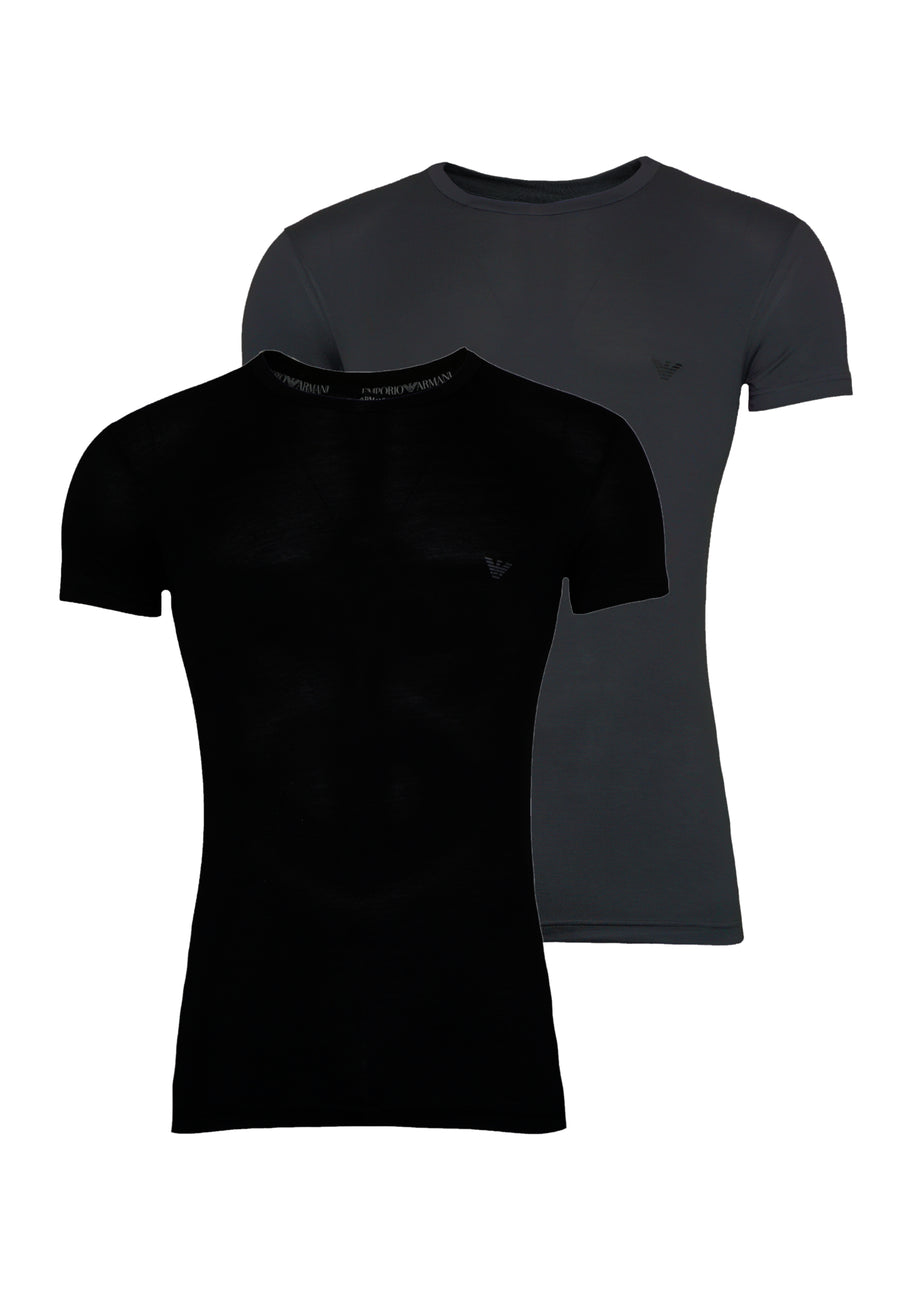 Emporio Armani 2 Pack Crew Neck