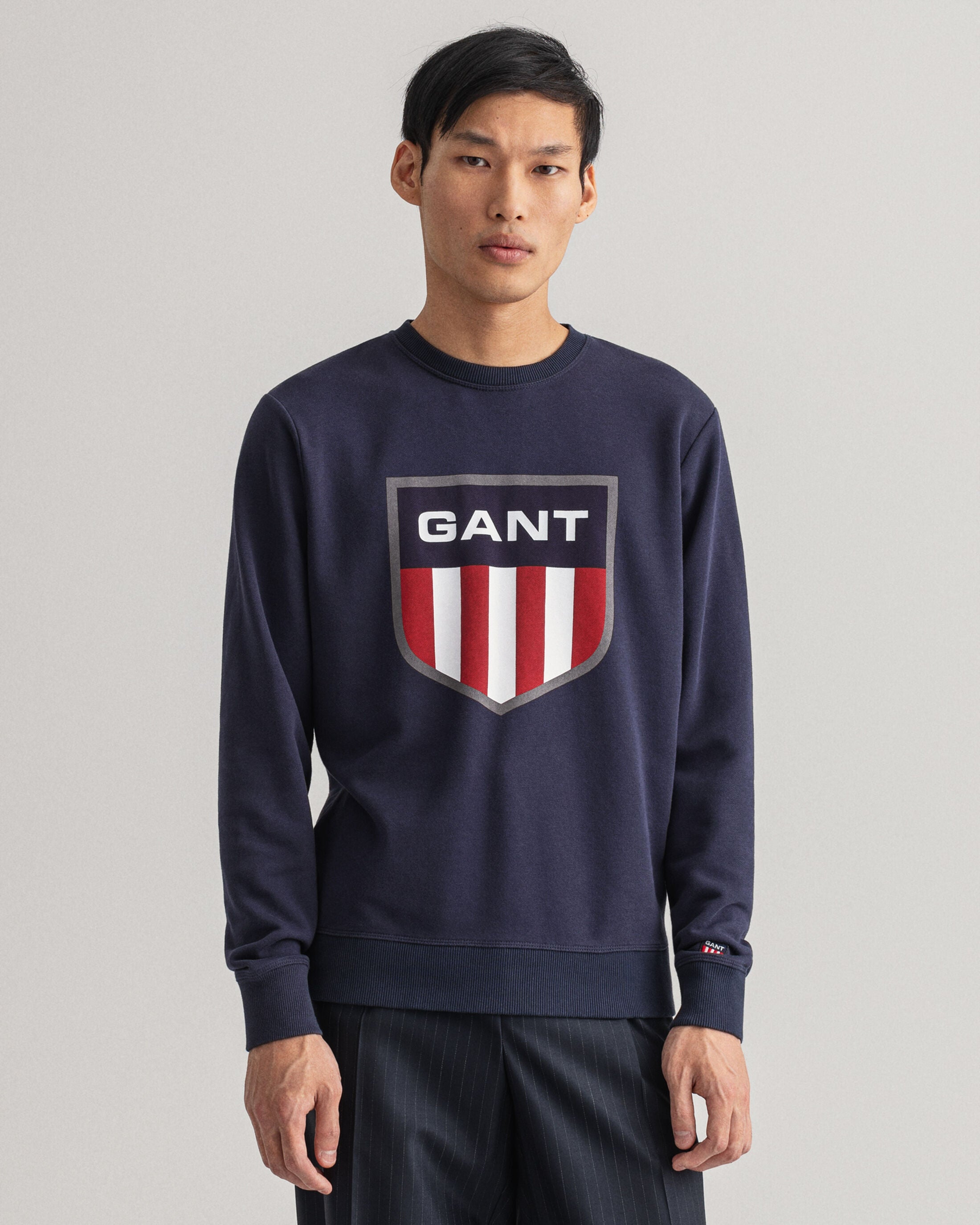 Gant Sweatshirt Retro Shield mit Rundhalsauschnitt