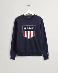 Gant Sweatshirt Retro Shield mit Rundhalsauschnitt