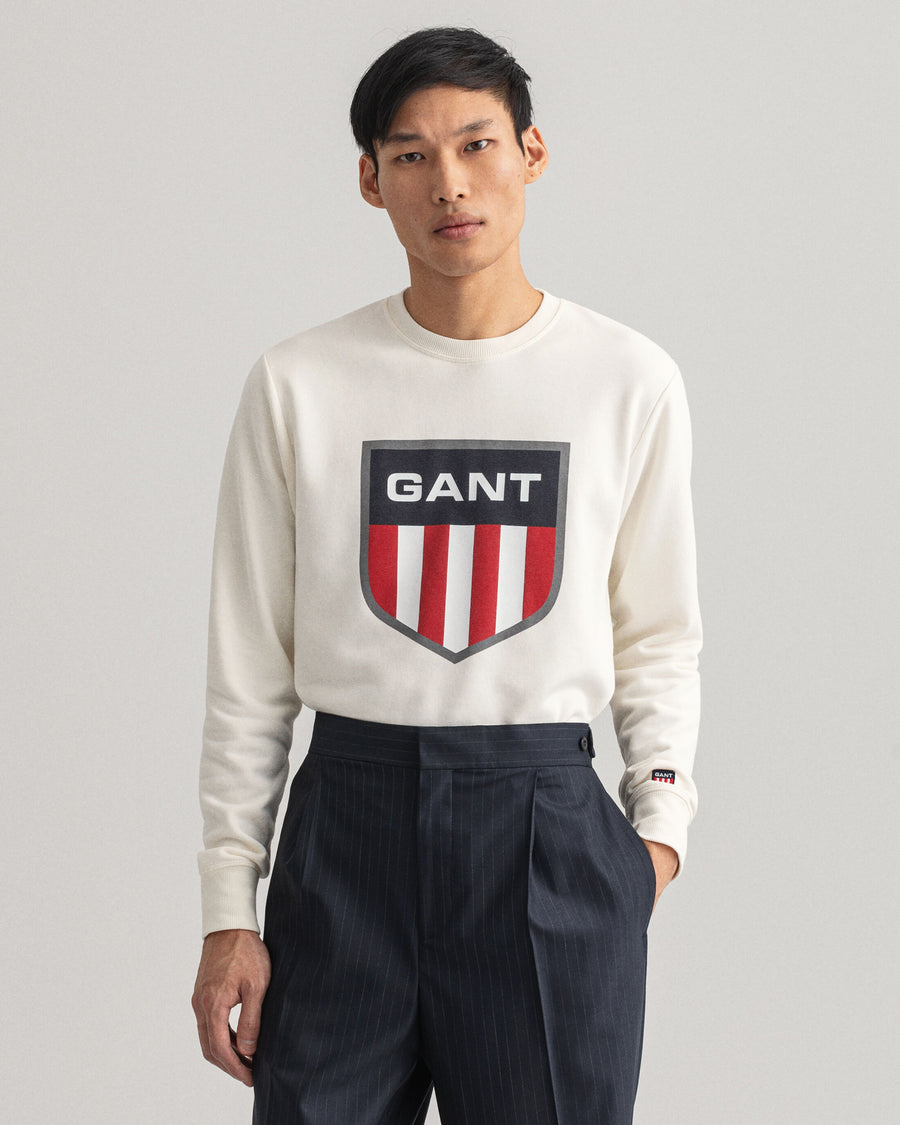 Gant Sweatshirt Retro Shield mit Rundhalsauschnitt