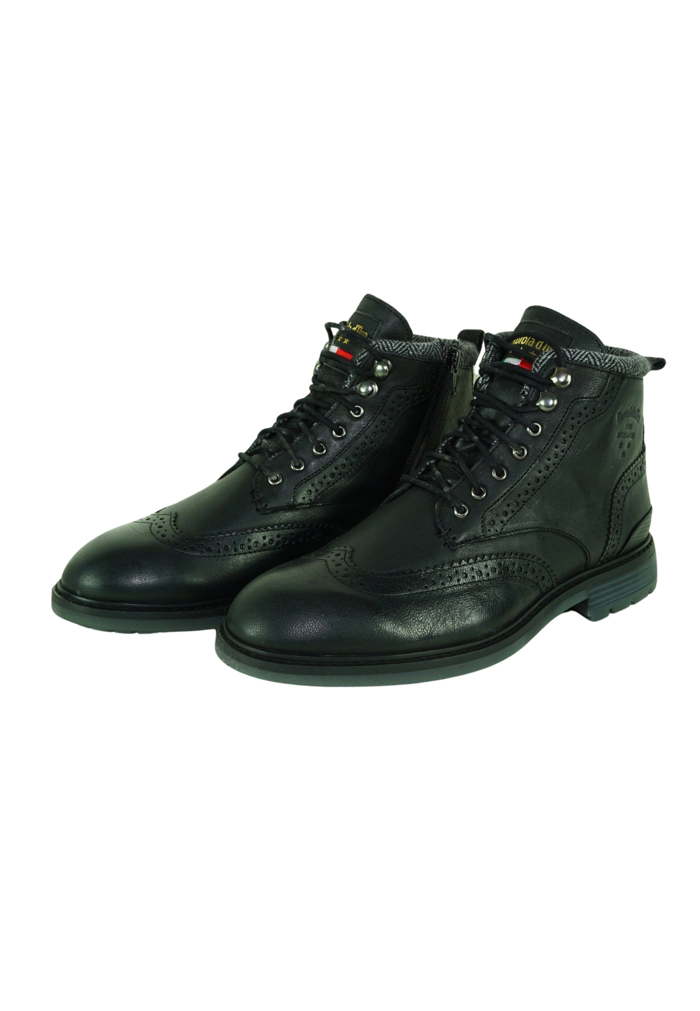 Pantofola D'Oro TOCCHETTO 2.0 UOMO HIGH Lederboots mit Schnürverschluss
