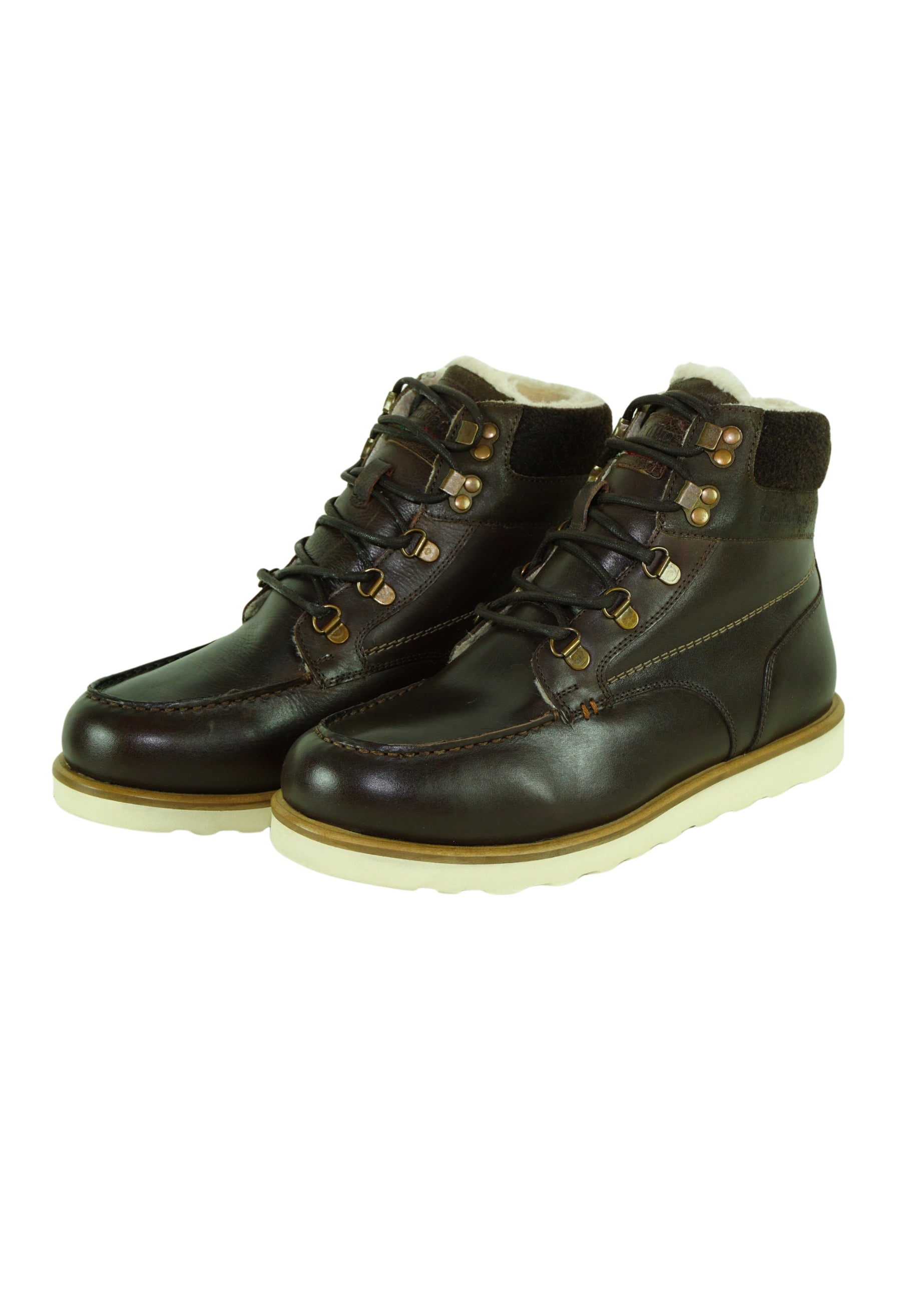 Pantofola D'Oro BORMIO UOMO HIGH Lederboots mit Schnürverschluss
