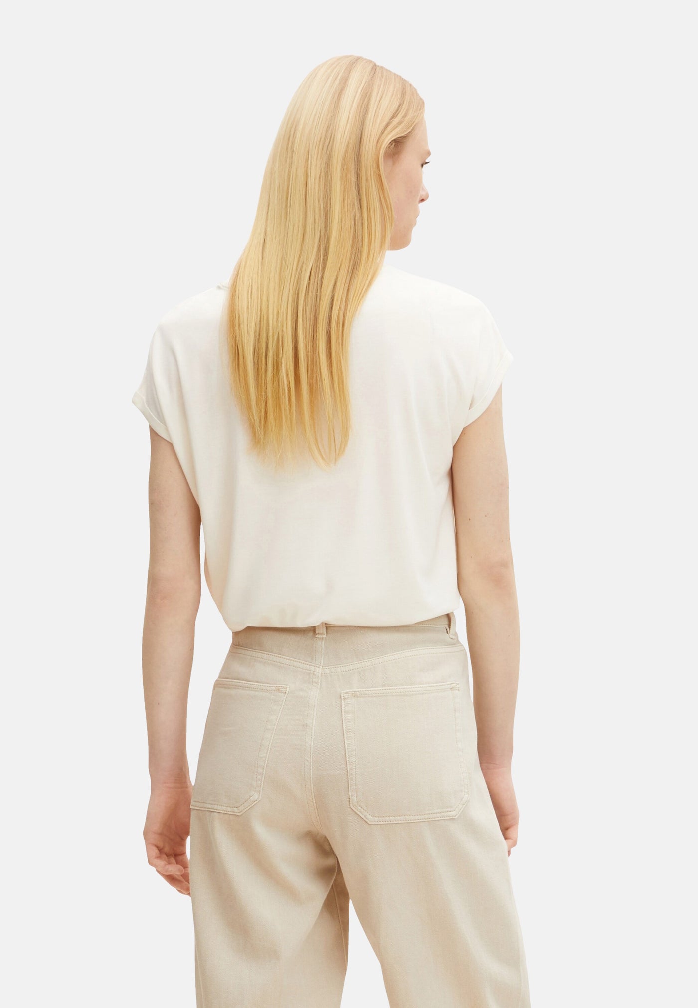 Tom Tailor Fluent Basic Kurzarmshirt