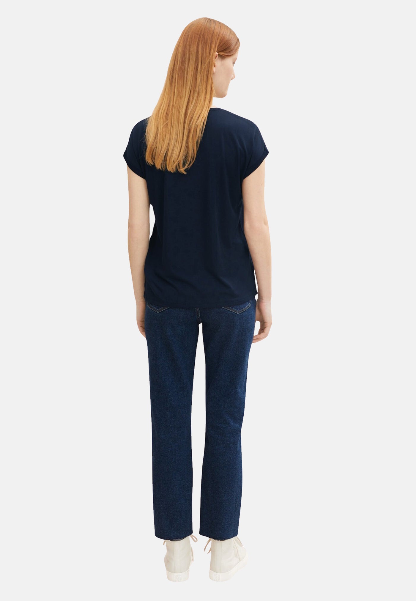 Tom Tailor Fluent Basic Kurzarmshirt