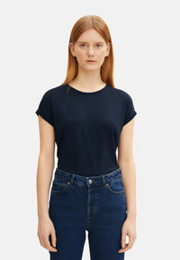 Tom Tailor Fluent Basic Kurzarmshirt