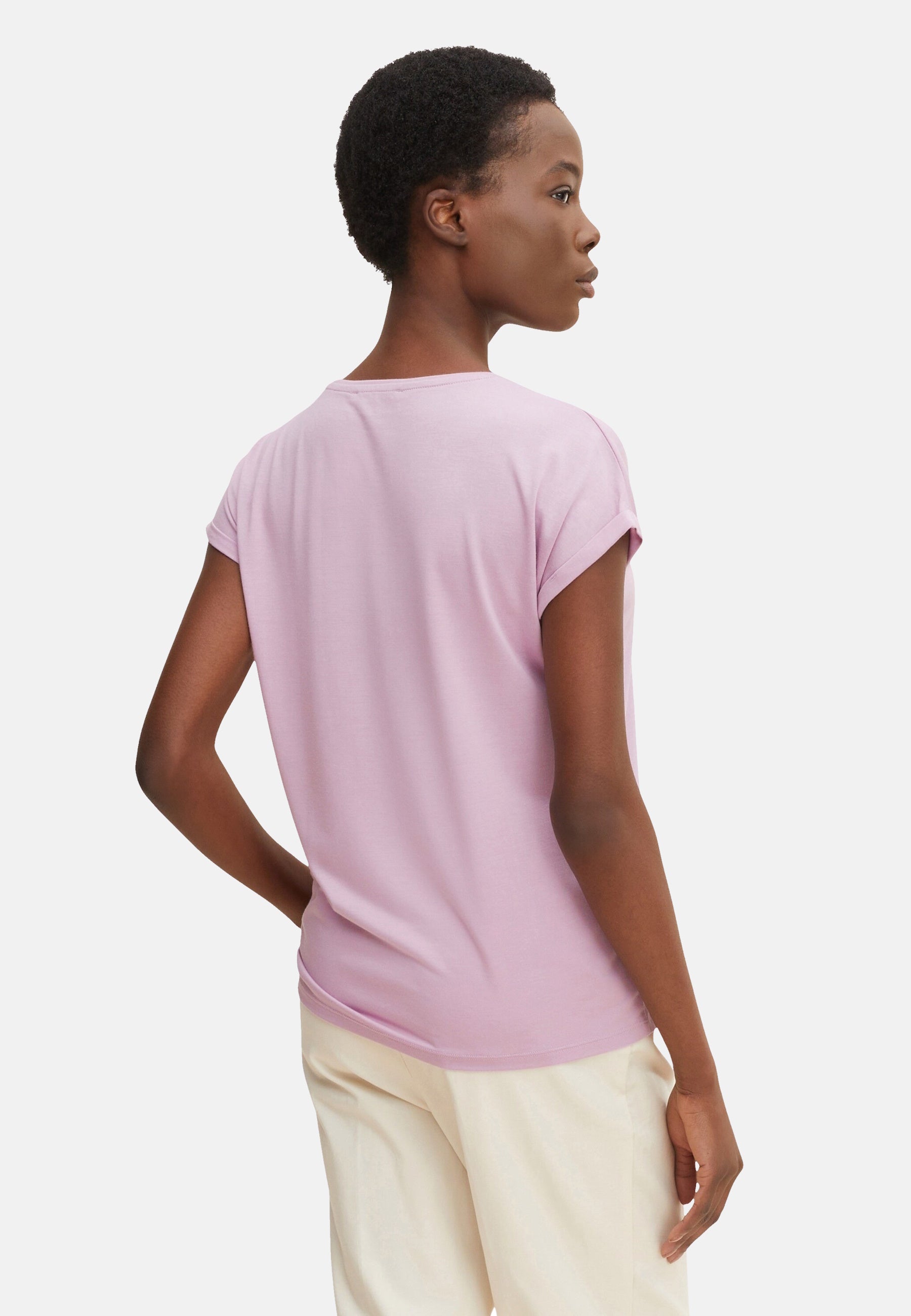 Tom Tailor Fluent Basic Kurzarmshirt