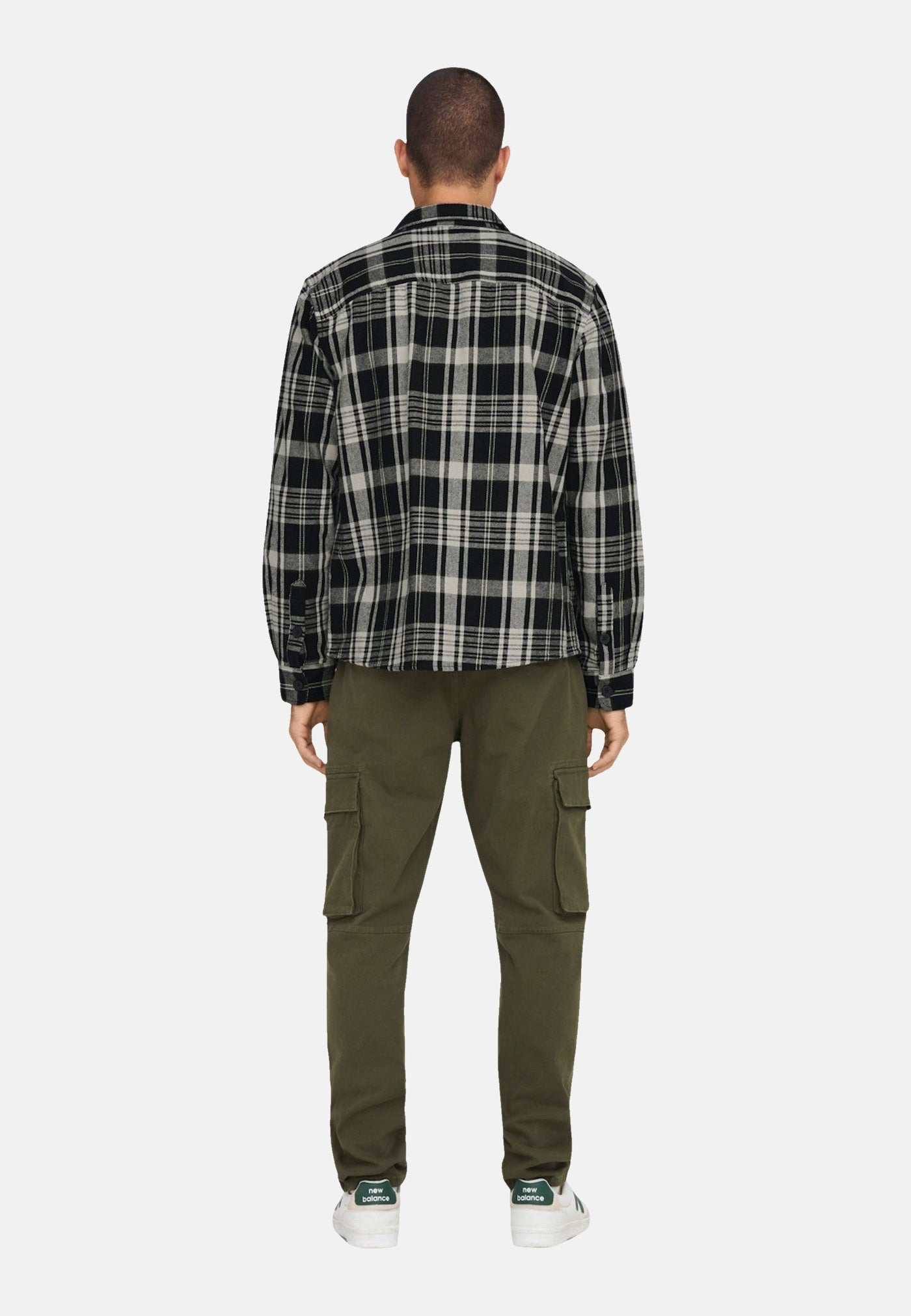 Only & Sons Milo Langarm-Flanellhemd