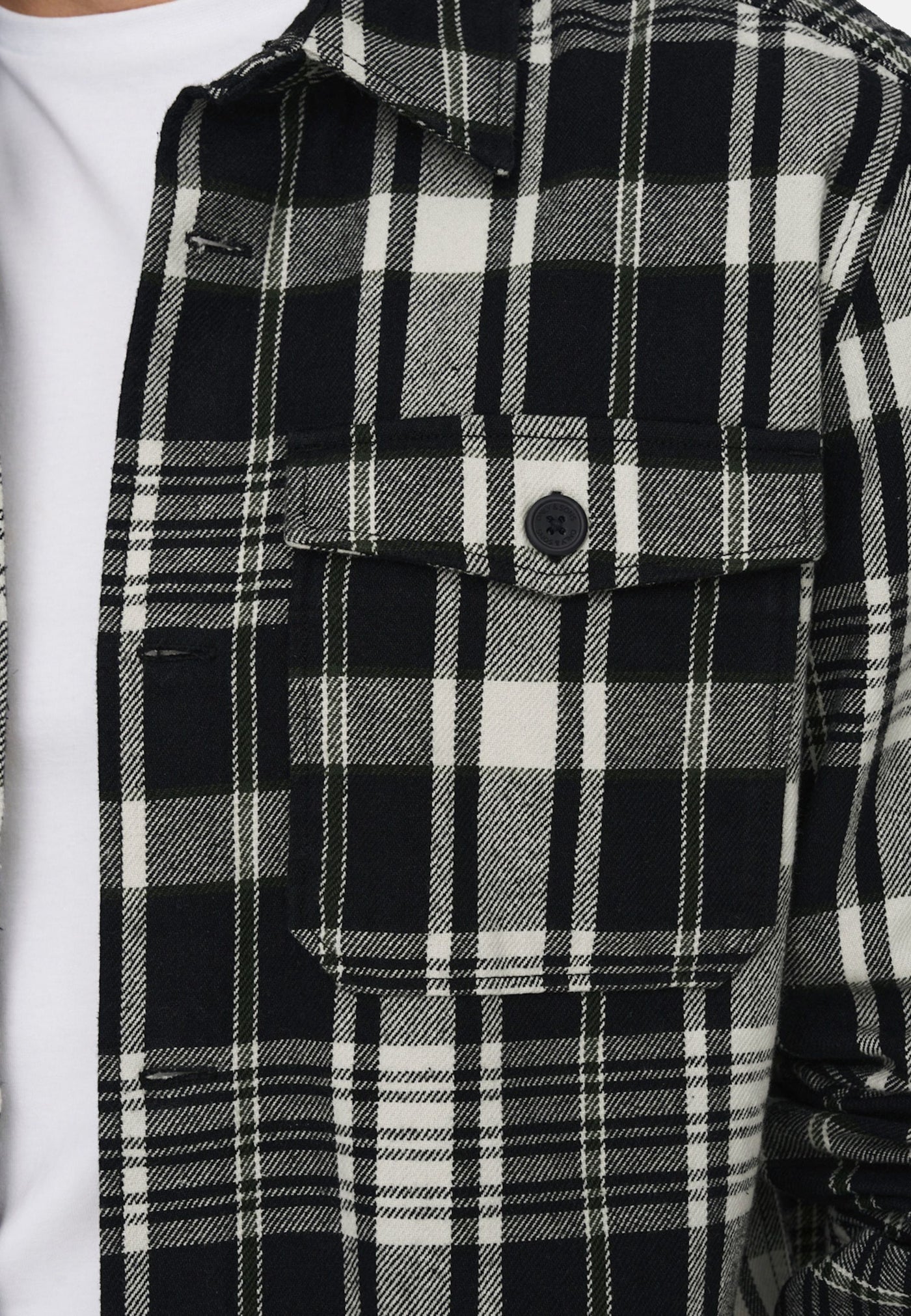 Only & Sons Milo Langarm-Flanellhemd