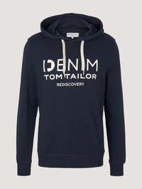 Tom Tailor Sweatshirt Hoodie mit Logo-Print