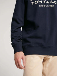 Tom Tailor Sweatshirt Hoodie mit Logo-Print