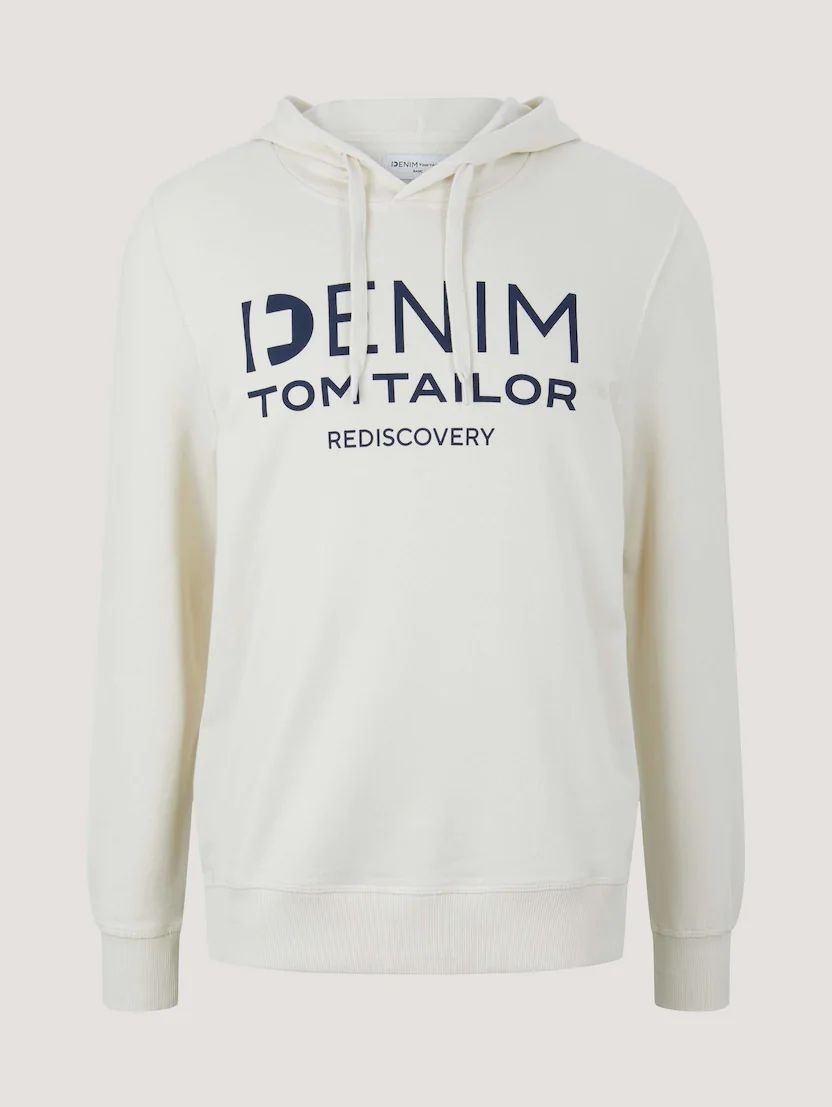 Tom Tailor Sweatshirt Hoodie mit Logo-Print