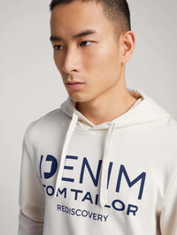 Tom Tailor Sweatshirt Hoodie mit Logo-Print