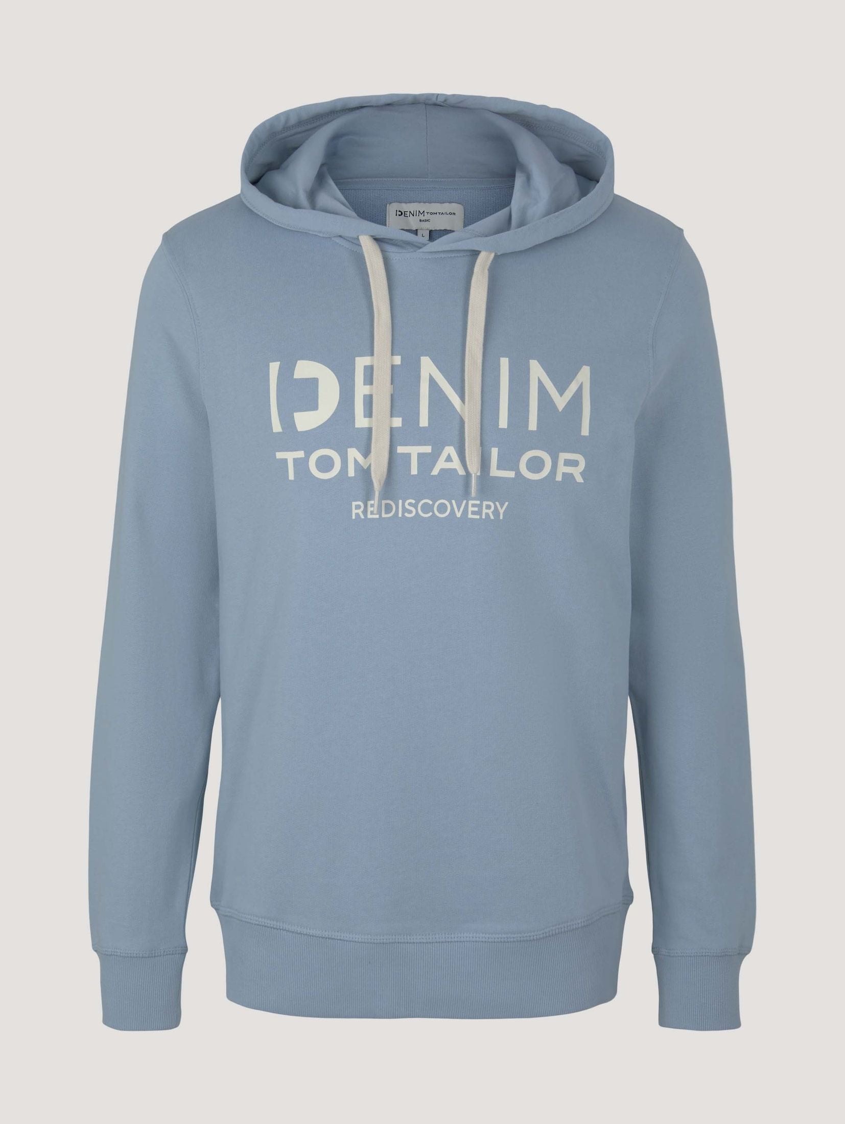 Tom Tailor Sweatshirt Hoodie mit Logo-Print