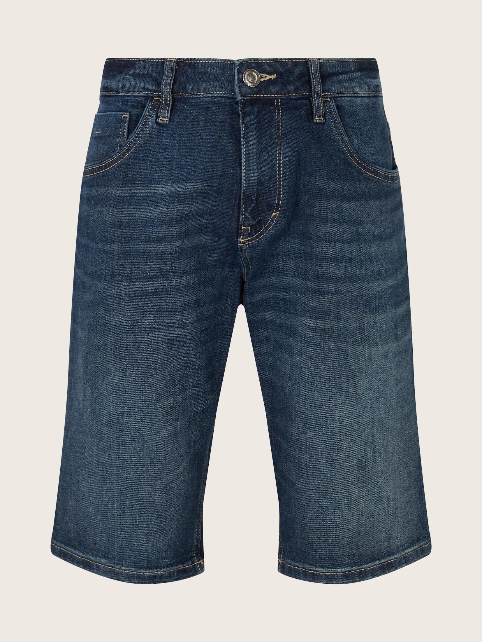Tom Tailor kurze Jeanshose Josh Regular Slim
