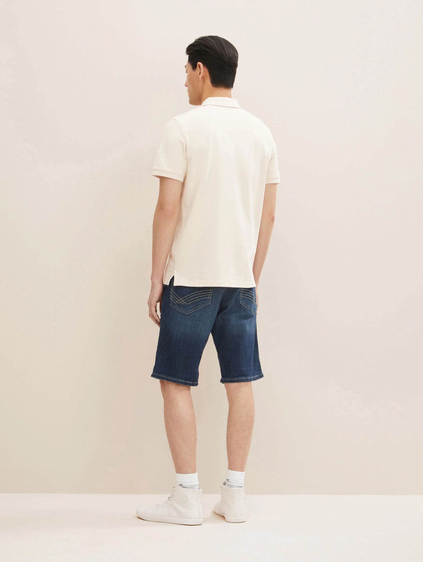 Tom Tailor kurze Jeanshose Josh Regular Slim