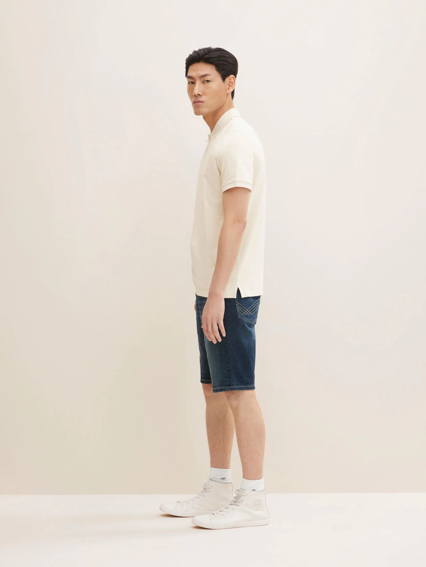 Tom Tailor kurze Jeanshose Josh Regular Slim