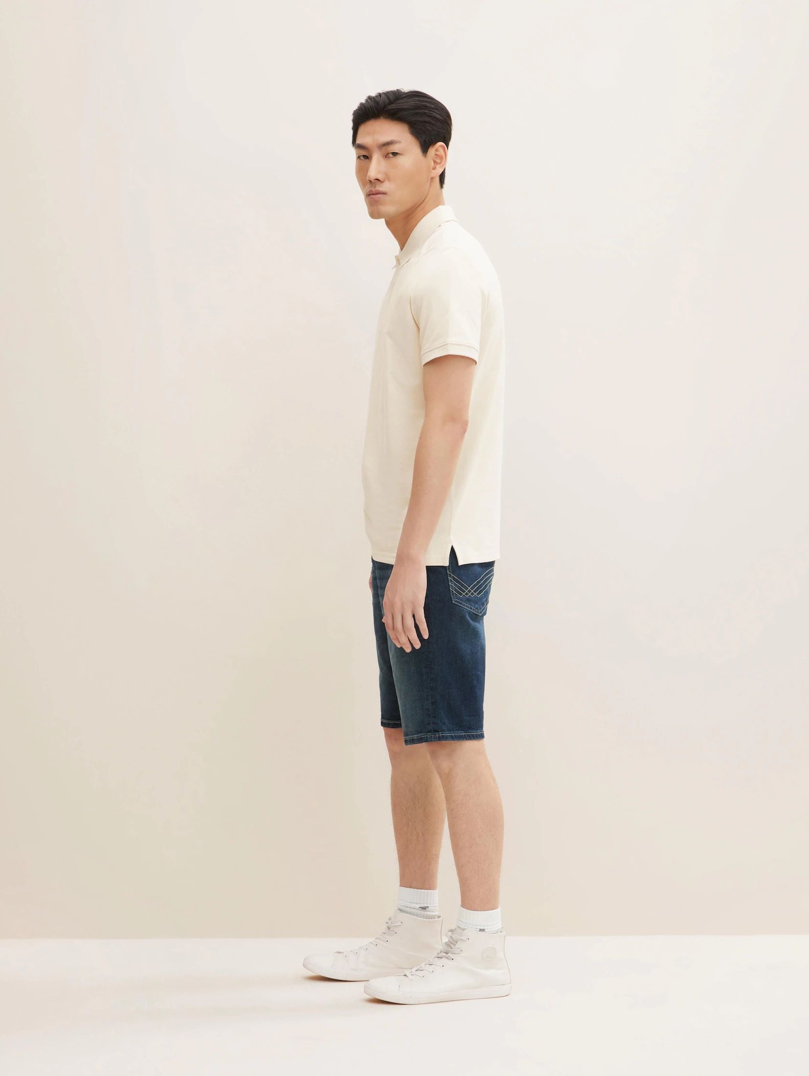 Tom Tailor kurze Jeanshose Josh Regular Slim