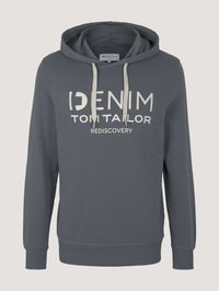 Tom Tailor Sweatshirt Hoodie mit Logo-Print