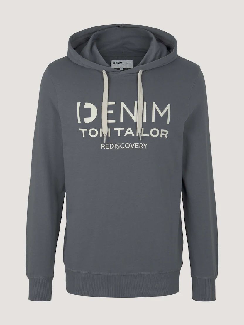 Tom Tailor Sweatshirt Hoodie mit Logo-Print