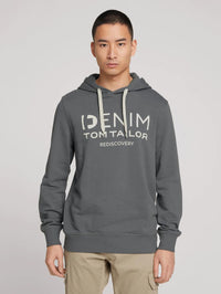 Tom Tailor Sweatshirt Hoodie mit Logo-Print