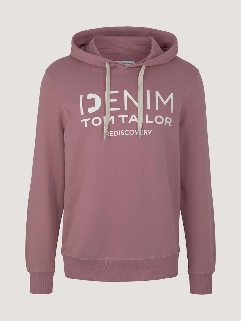Tom Tailor Sweatshirt Hoodie mit Logo-Print