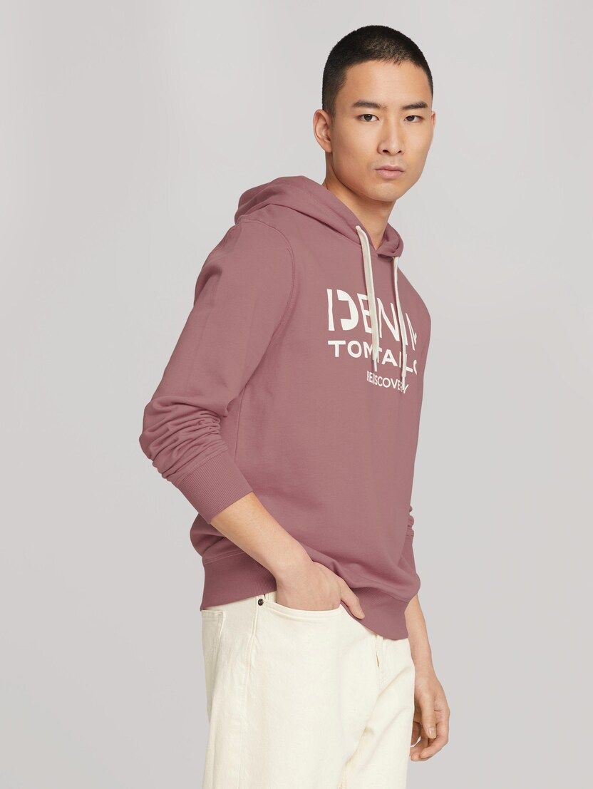 Tom Tailor Sweatshirt Hoodie mit Logo-Print