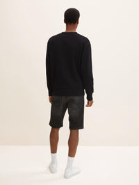 Tom Tailor kurze Jeanshose Josh Regular Slim Fit