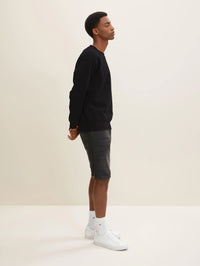 Tom Tailor kurze Jeanshose Josh Regular Slim Fit