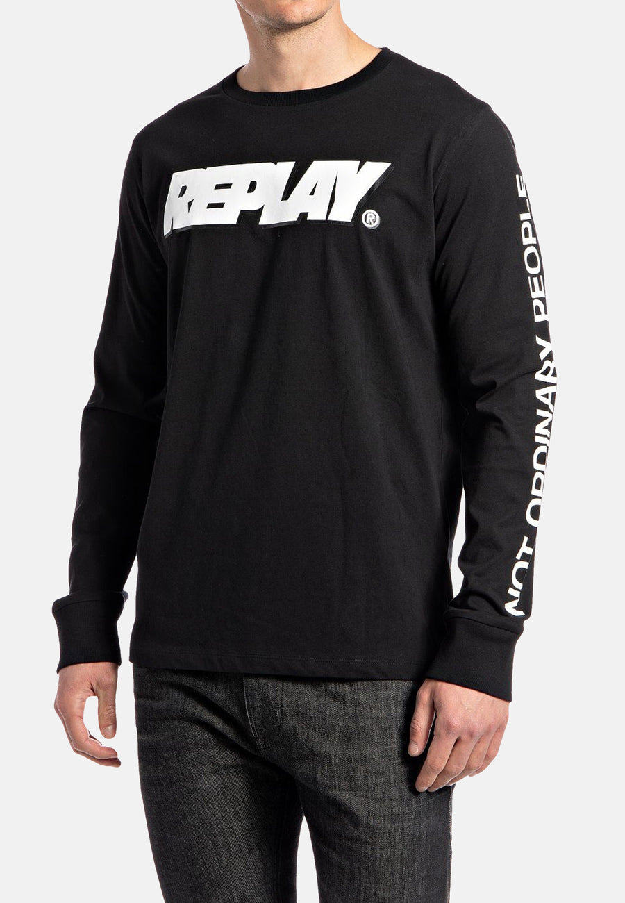 Replay Langarmshirt