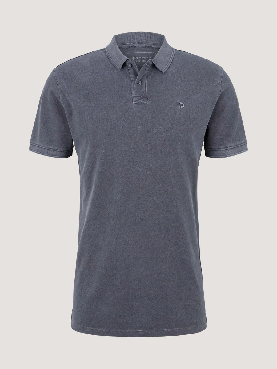 Tom Tailor Basic Poloshirt Garment Dyed