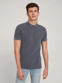 Tom Tailor Basic Poloshirt Garment Dyed