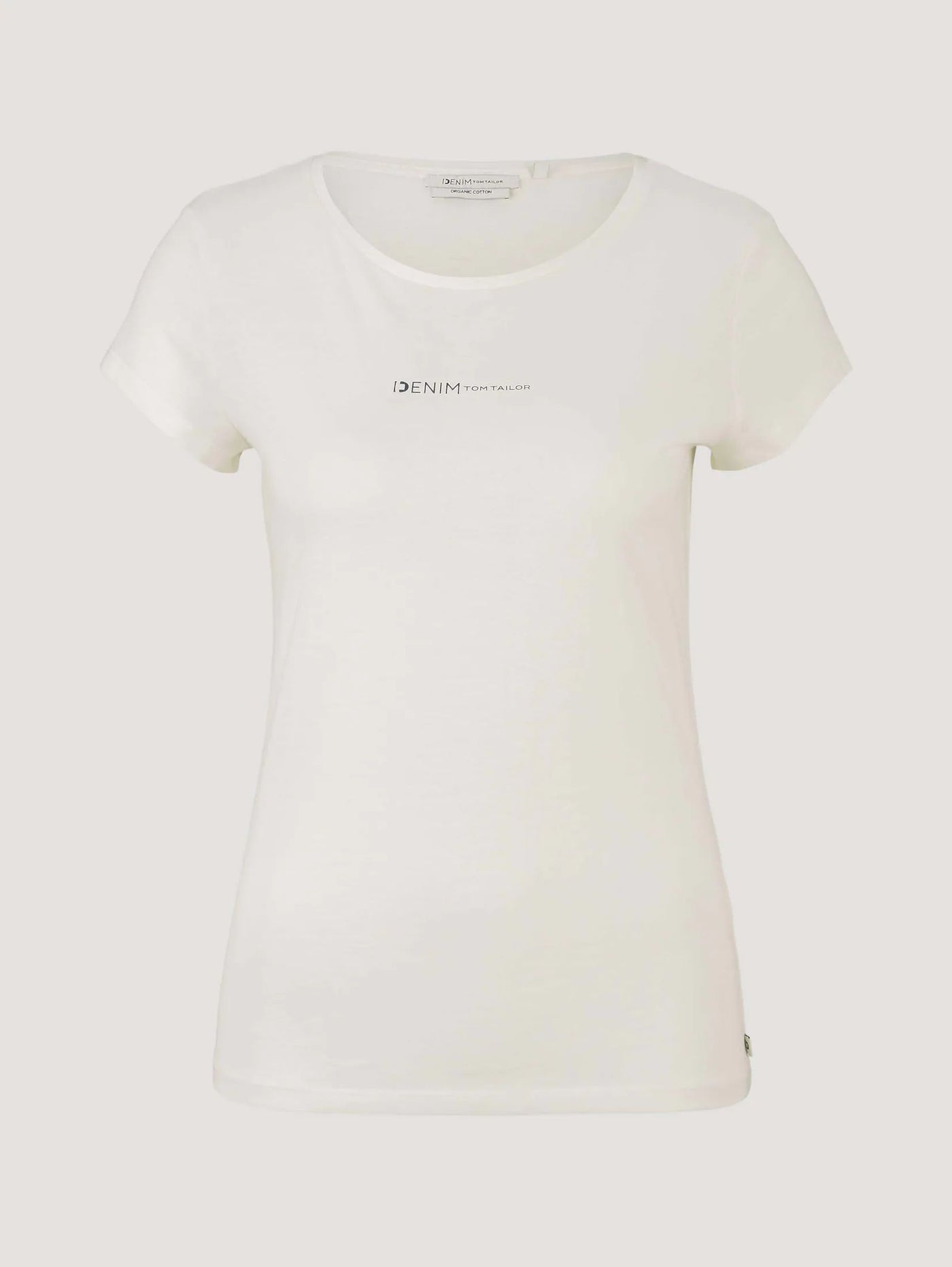 Tom Tailor Slim Fit T- Shirt mit Logo Print