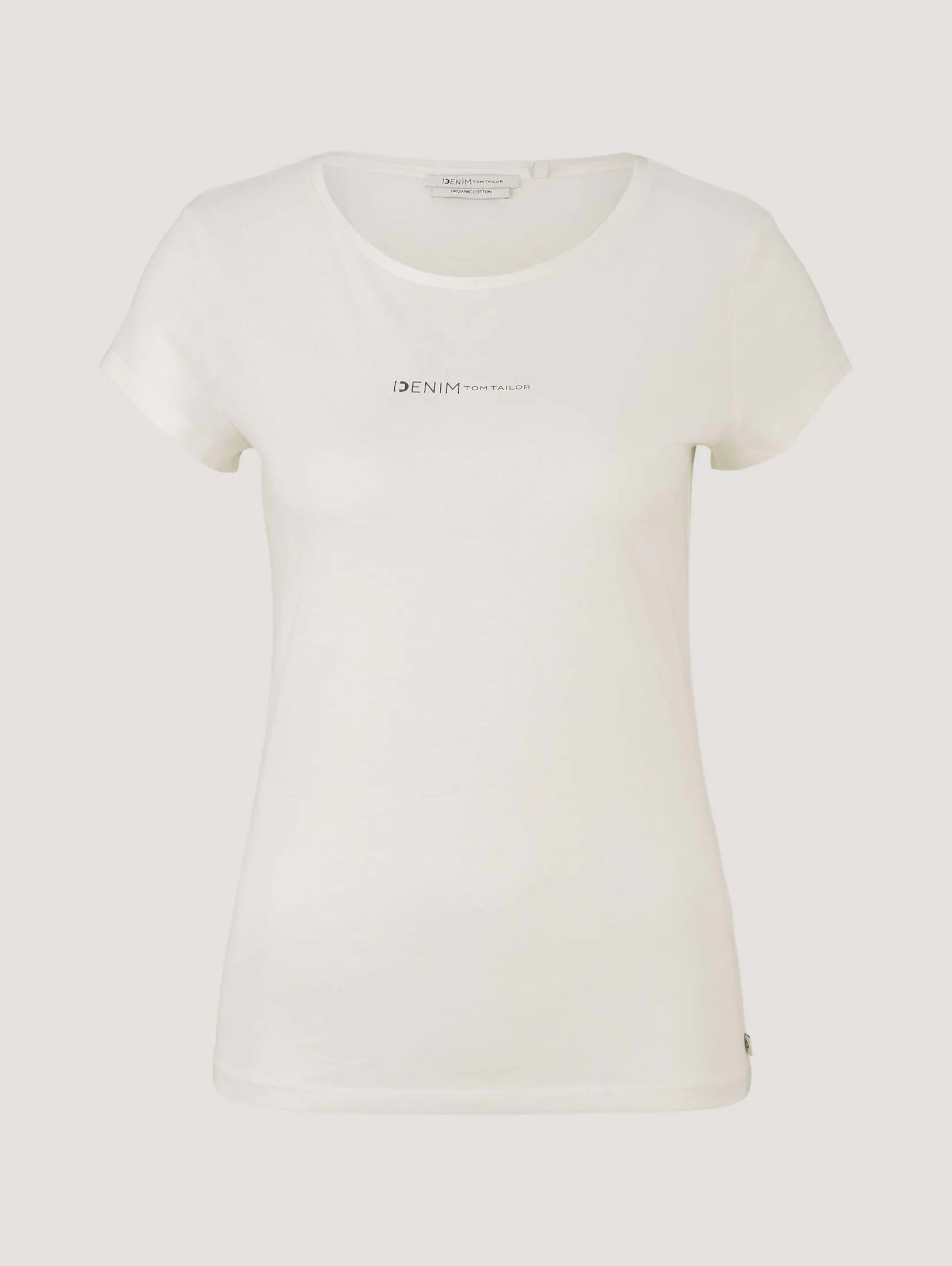 Tom Tailor Slim Fit T- Shirt mit Logo Print