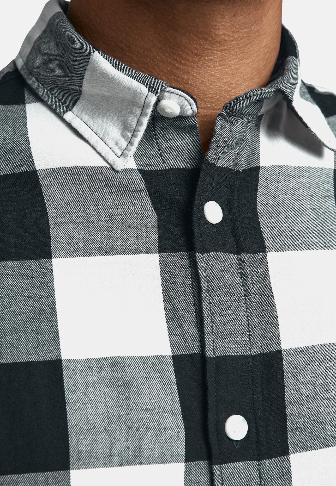 Jack & Jones Langärmliges GINGHAM TWILL SHIRT mit Hemdkragen