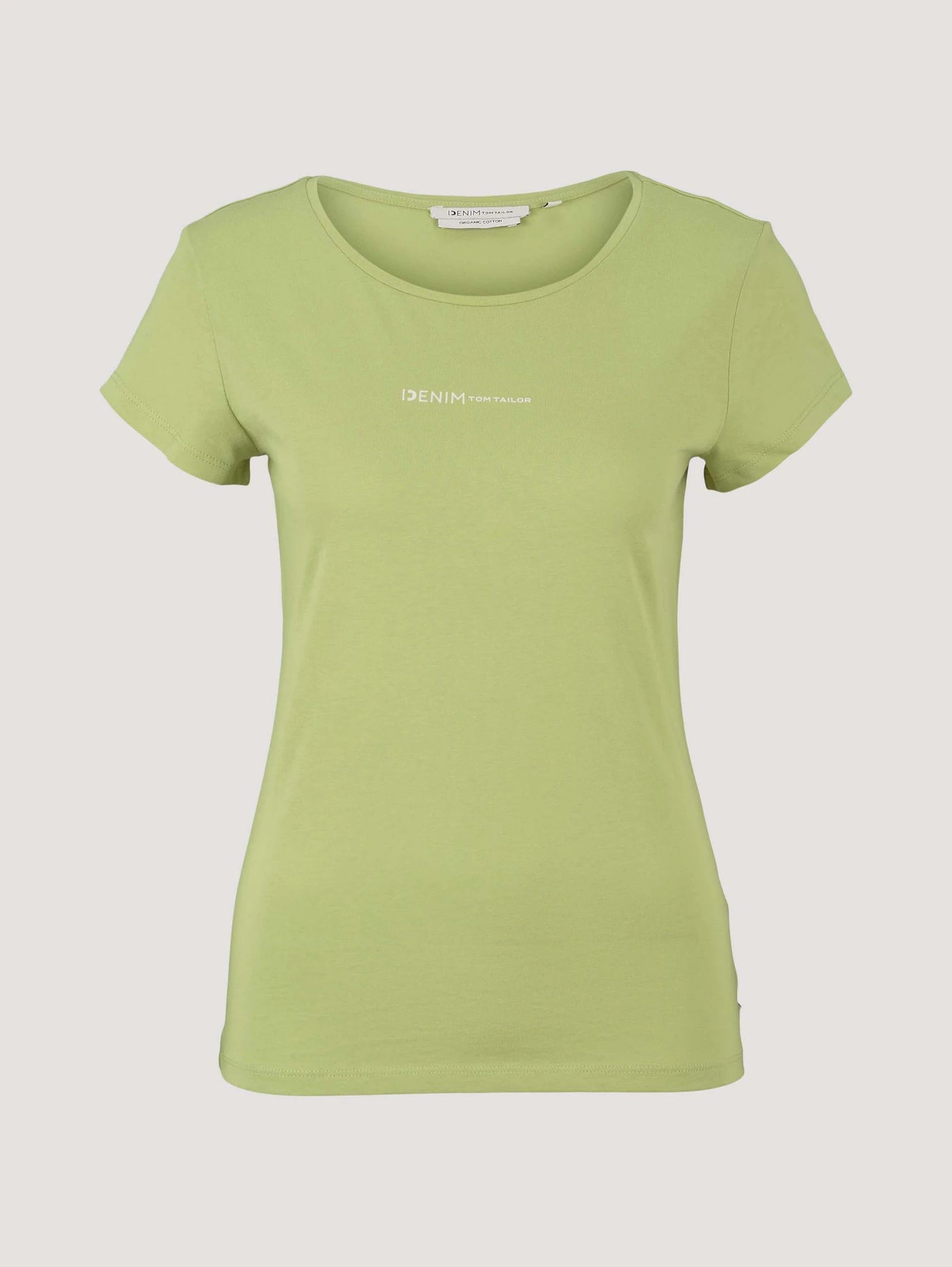 Tom Tailor Slim Fit T- Shirt mit Logo Print