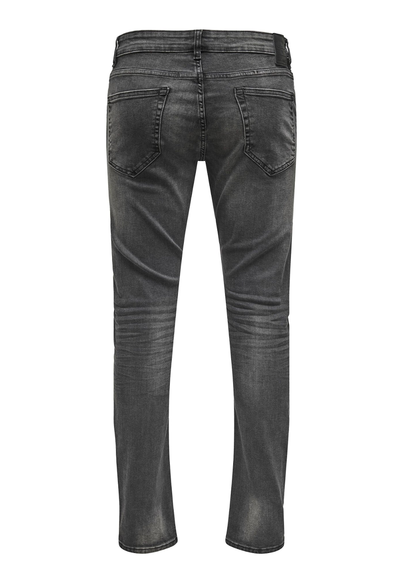 Only & Sons Loom Black Washed lange Hose