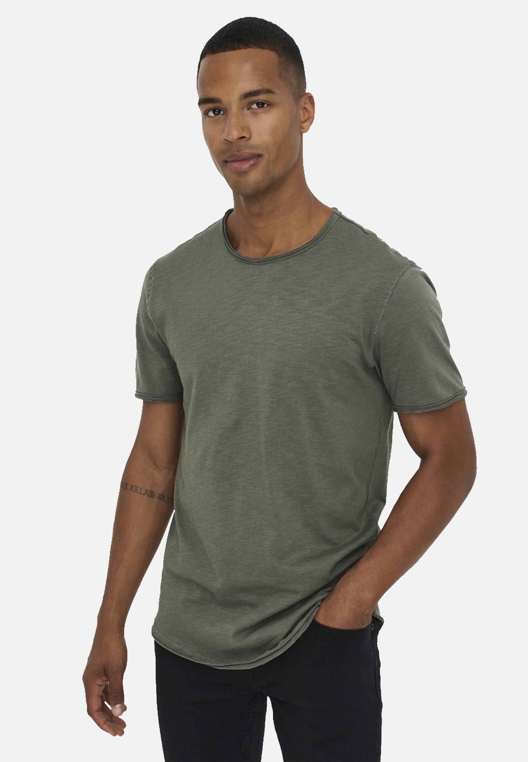 Only & Sons Benne Longy Kurzarmshirt