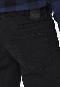 Only & Sons Loom Black lange Hose