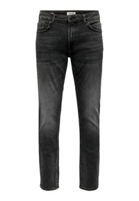 Only & Sons Weft Grey Truetemp lange Hose