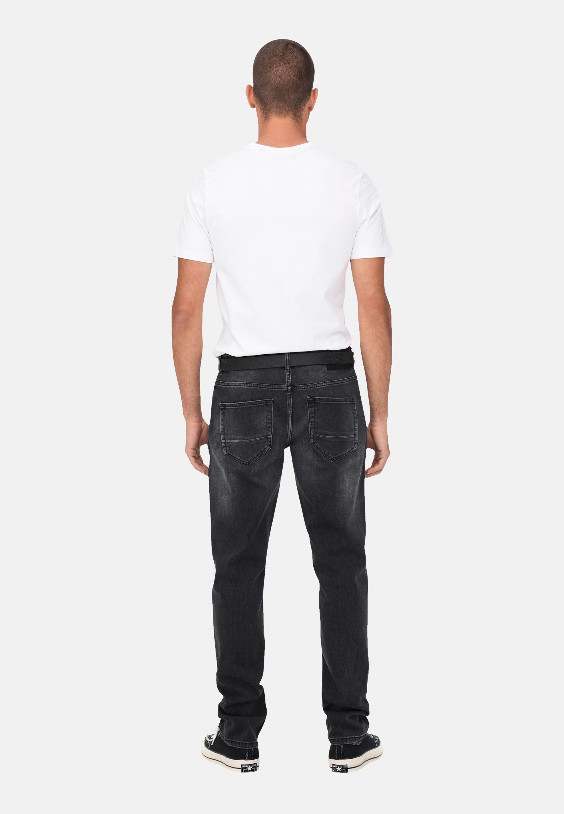 Only & Sons Weft Grey Truetemp lange Hose