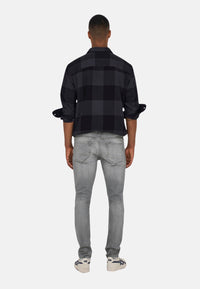 Only & Sons Loom Slim Grey lange Hose