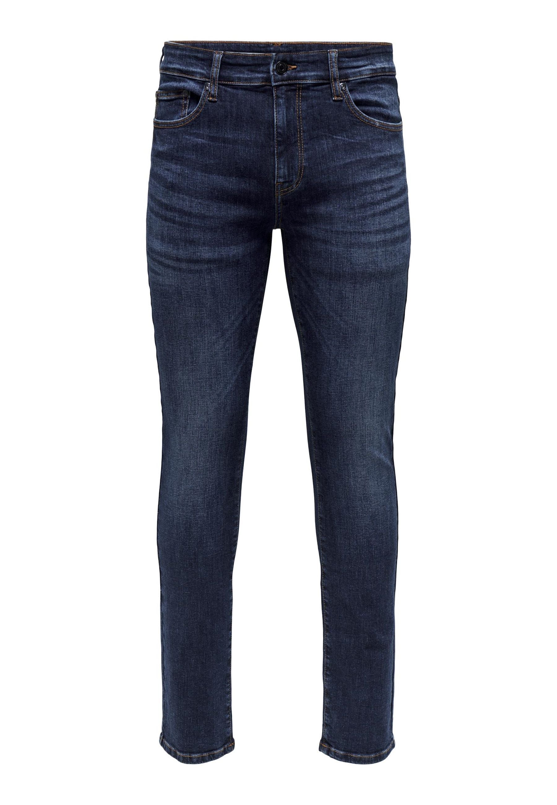 Only & Sons Loom Slim D. Blue lange Hose