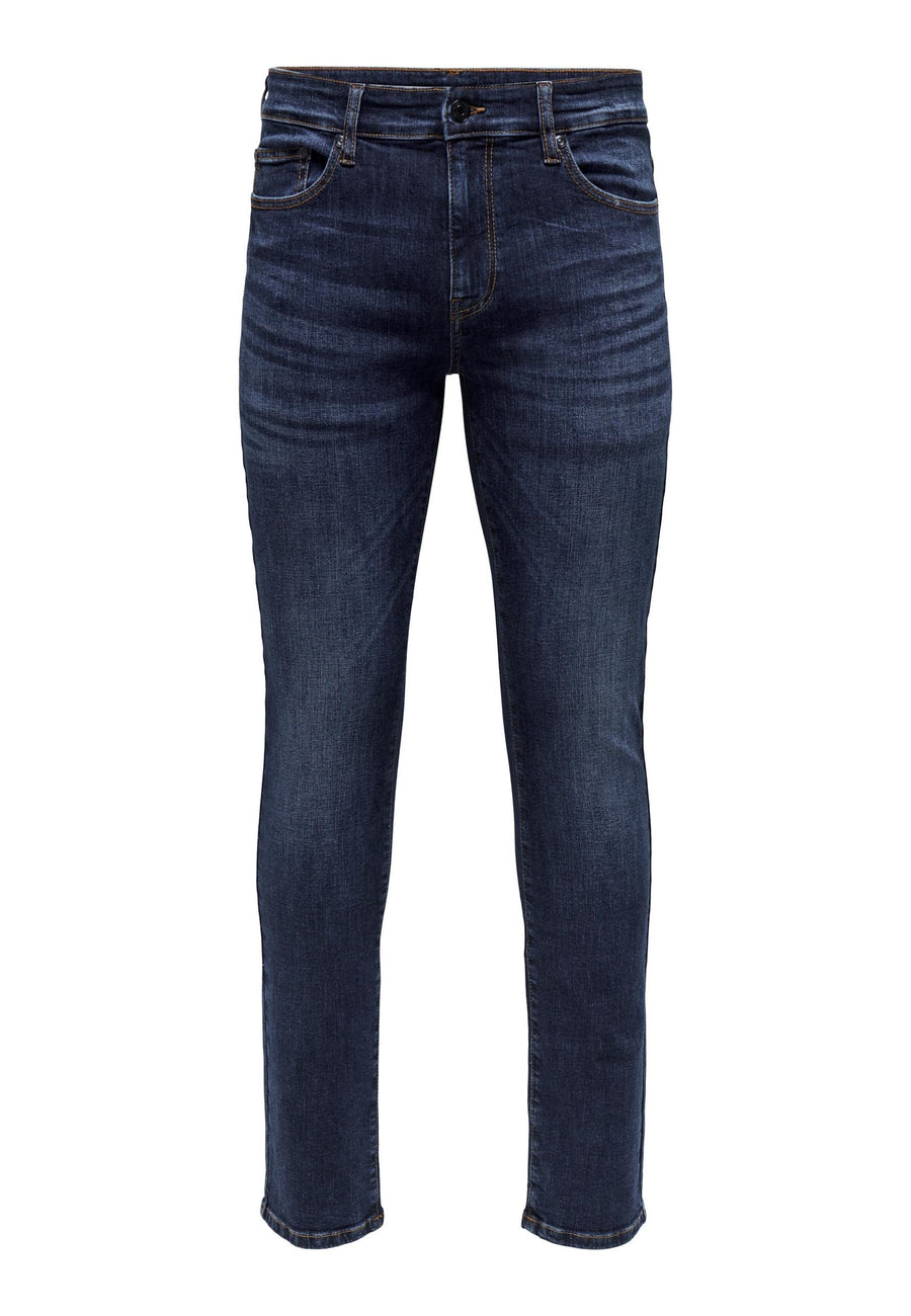 Only & Sons Loom Slim D. Blue lange Hose