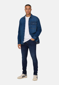 Only & Sons Loom Slim D. Blue lange Hose