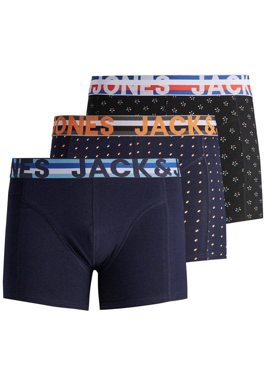 Jack & Jones 3 Pack Unterhose Shorts JACHENRIK